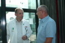 links: Prof.Dr. Horst OLSCHEWSKI, rechte: Obmann Wilhelm LIPPERT